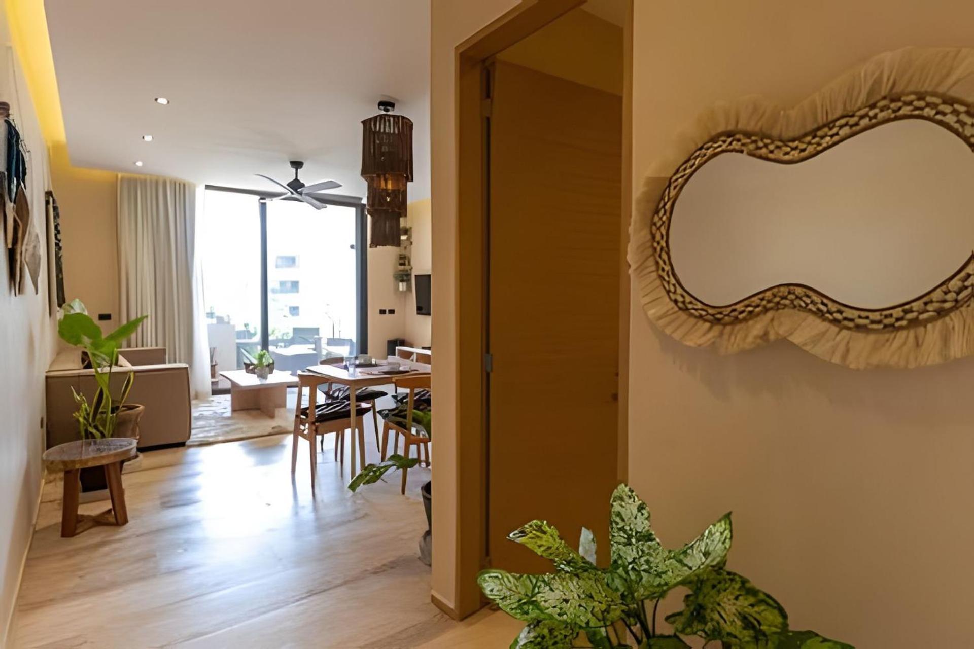 Apartment Full With Private Pool, Roof Garden, Bbq, Wifi, 2 Beds Tulum